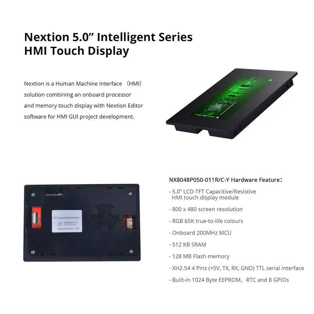Nextion NX8048P050-011R-Y 5.0