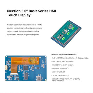 Nextion NX8048T050 5.0