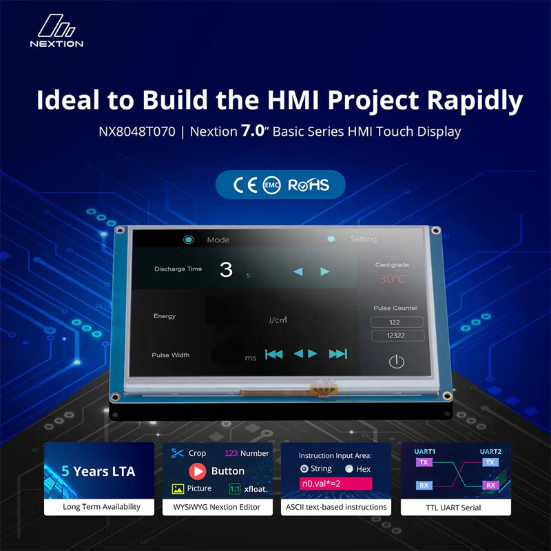 Nextion NX8048T070 7.0