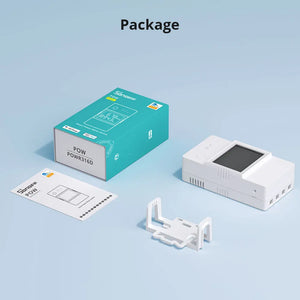 SONOFF POWR316D Smart WiFi Power Meter Switch 16A, Energy Monitor with 6-Month Data, Overload Protection, Works with Alexa & Google Home, POW Elite