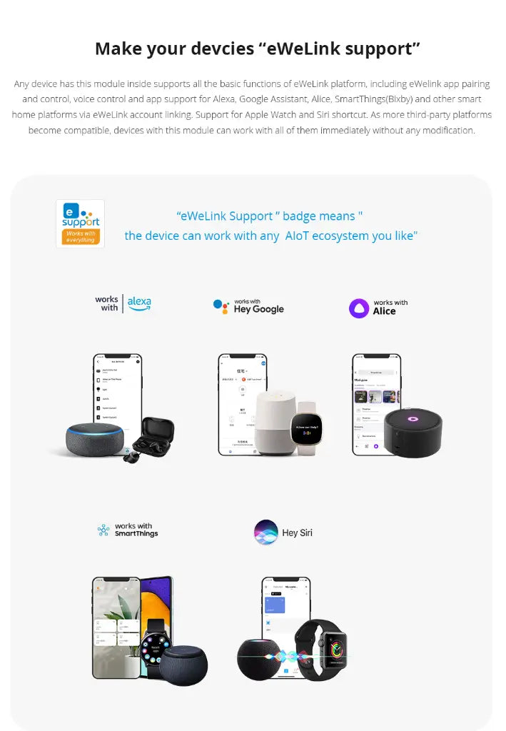 PSF-B-2C Ultra Low Power ESP8285 Wi-Fi Switch Module - Smart Home IoT Relay, 2-Channel Wireless Control, Works with Alexa/Google Home, Compatible with eWeLink App, DIY Automation