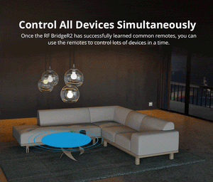 SONOFF RF Bridge R2 - WiFi 433MHz Smart Hub for RF Devices, Works with Alexa & Google Home, eWeLink App Control, Converts RF to WiFi for Smart Home Automation