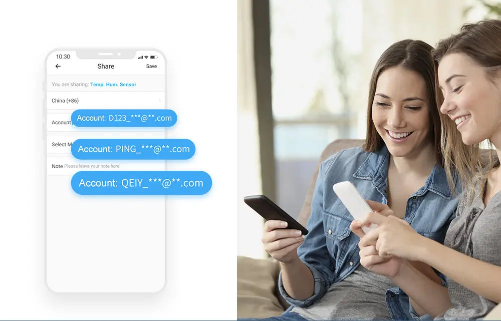 SONOFF SNZB-02 Zigbee Heat Detector - Wireless Temperature & Humidity Sensor, Compatible with Smart Home Hub (Zigbee 3.0), Works with Alexa/Google Home, for Home/Office Monitoring