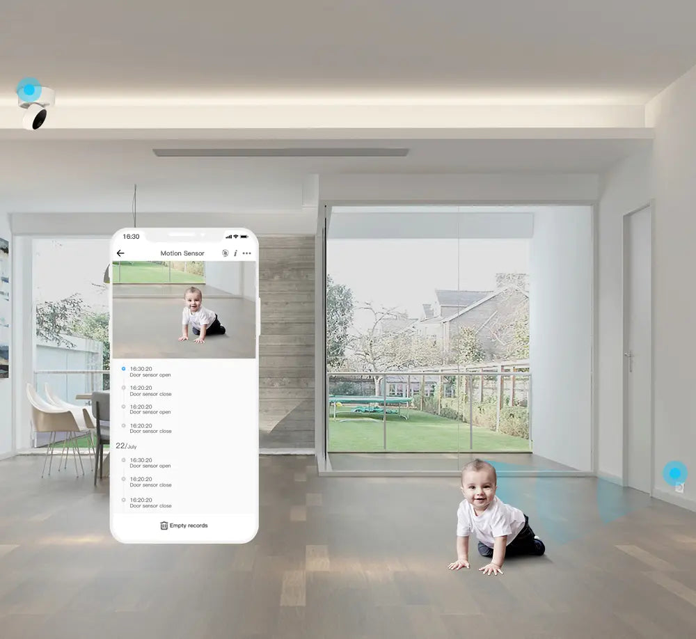 SONOFF SNZB-03 ZigBee PIR Motion Sensor - Wireless Smart Motion Detector for Home Automation, Works with ZigBee Hubs (SONOFF, Echo, SmartThings), 120° Detection, Battery-Powered, Easy Installation