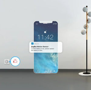 SONOFF SNZB-03 ZigBee PIR Motion Sensor - Wireless Smart Motion Detector for Home Automation, Works with ZigBee Hubs (SONOFF, Echo, SmartThings), 120° Detection, Battery-Powered, Easy Installation