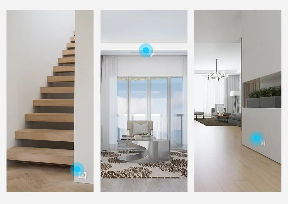 SONOFF SNZB-03 ZigBee PIR Motion Sensor - Wireless Smart Motion Detector for Home Automation, Works with ZigBee Hubs (SONOFF, Echo, SmartThings), 120° Detection, Battery-Powered, Easy Installation