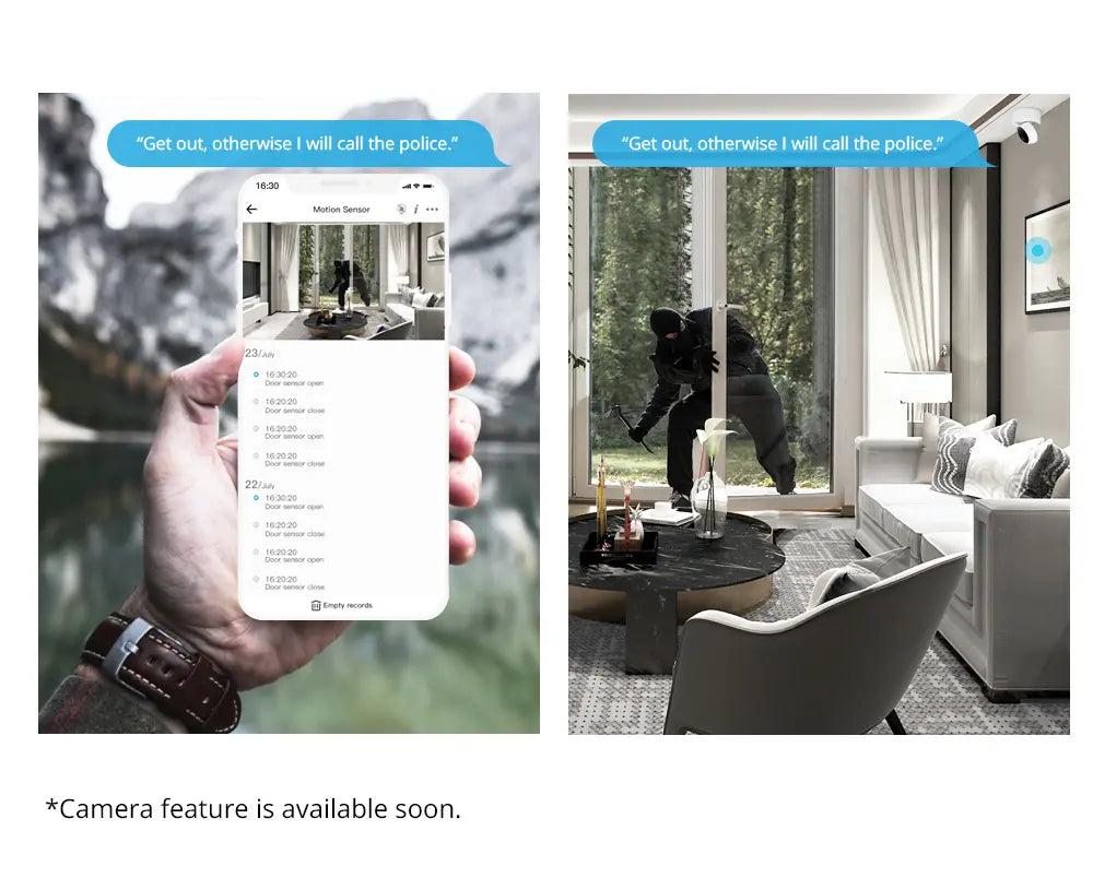 SONOFF SNZB-04 Zigbee Wireless Door/Window Sensor - Smart Home Security Alarm, Works with Alexa & Google Home, No Hub Required, IP20 Weatherproof, 2-Year Battery Life
