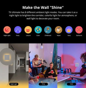 SONOFF T5-3C-86 TX WiFi Touch Wall Switch - Smart Home 3-Gang Panel, Replaceable Cover, Works with Alexa & Google Home, App Remote Control, Neutral Wire Required