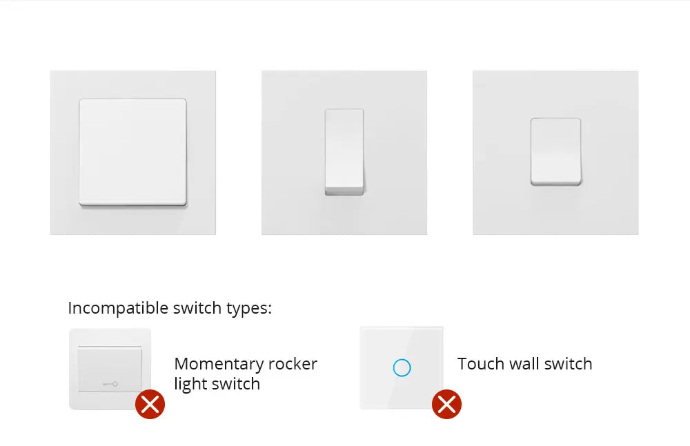 SONOFF ZBMINI Zigbee Smart Switch - Convert Traditional Switch to Smart WiFi, 2-Way Control, Works with Alexa, Google Home & Nest Hub, No Hub Required, Timer Function, Neutral Wire Optional