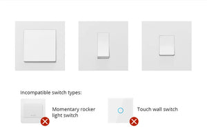 SONOFF ZBMINI Zigbee Smart Switch - Convert Traditional Switch to Smart WiFi, 2-Way Control, Works with Alexa, Google Home & Nest Hub, No Hub Required, Timer Function, Neutral Wire Optional