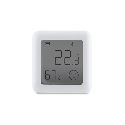 Bluetooth Smart Temperature Humidity Sensor - LCD Indoor Hygrometer Thermometer with Real-Time Monitoring, Wireless Room Climate Monitor for Home, Office, Greenhouse