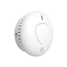 AJ-763-WIFI Smart Smoke Detector - WiFi Connected Fire Alarm with Real-Time Alerts, 85dB Loud Siren, 10-Year Battery Life, Works with Alexa/Google Home, LCD Display (Certified Safety Device)