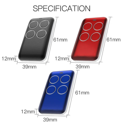 433MHz Wireless RF Receiver & Learning Code Decoder - Remote Control Key Controller for DIY Smart Home, Compatible with 1527 Encoding, Gate/Car/Curtain Switch