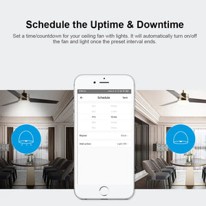 SONOFF iFan04-H Smart WiFi Ceiling Fan & Light Controller - Convert Traditional Fans to Smart, Works with Alexa & Google Home, App Control, Timer Function, No Hub Required, Compatible with Nest