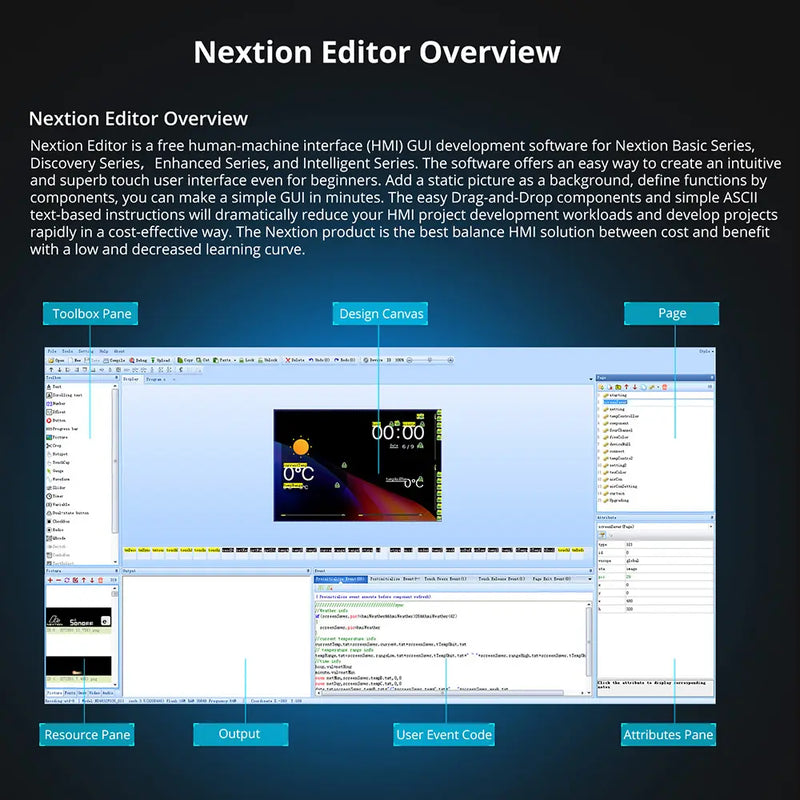 NEXTION NX4827P043-011C-Y 4.3