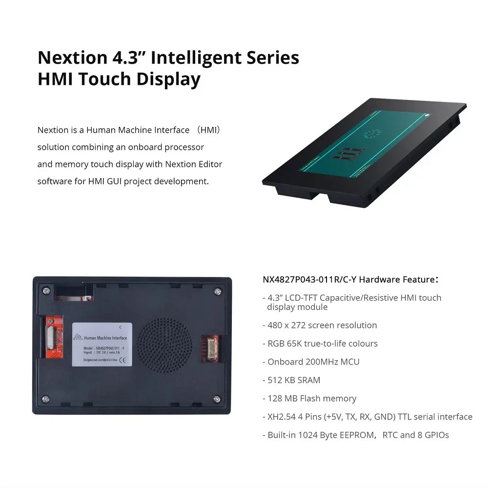 Nextion NX4827P043-011R-Y 4.3