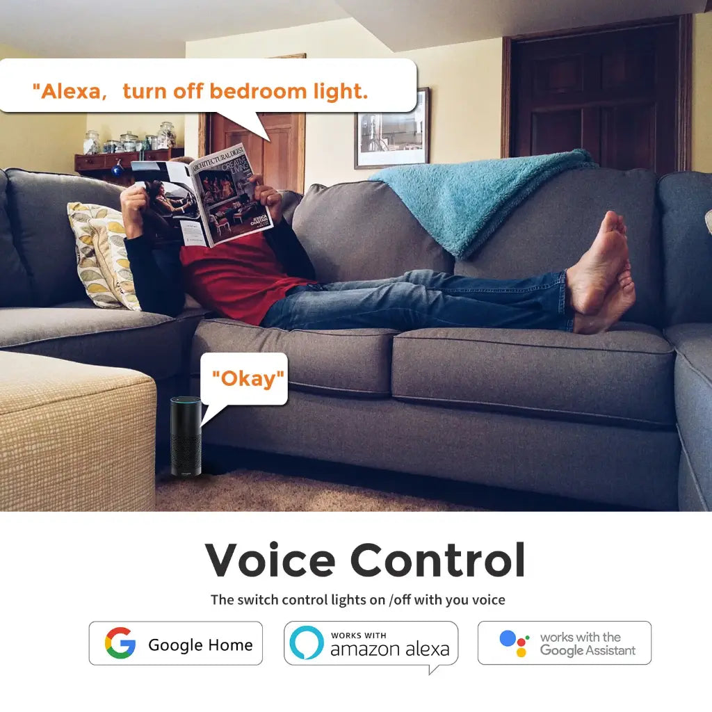 Smart WiFi Touch Panel Dimmer Switch - 2 Gang Retrofit for Anchor Roma Modular Plates (WF520DB), Works with Alexa & Google Home, Voice & App Control, No Hub Required, Matte Black