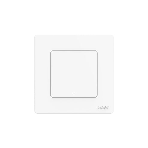 MOES 2nd Gen Star Ring Smart Light Switch - ZigBee 3.0, Push Button & Touch Control, 2/3/4 Gang Panel, Works with Alexa/Google, EU Standard
