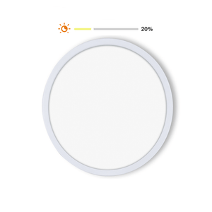 MOES Smart WiFi Ceiling Light, Ultrathin 24W RGB+CCT Dimmable LED Panel Light, Works with Alexa/Google Home, 16 Million Colors, Voice Control, Timing Function, Modern Flush Mount Lighting for Bedroom/Living Room