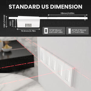 MOES Star Ring 2nd Gen Smart WiFi Light Switch – Single Pole & 3-Way, 1/2/3/4 Gang, Works with Alexa & Google Home, No Hub Required, Neutral Wire Optional, Touch Panel & App Control