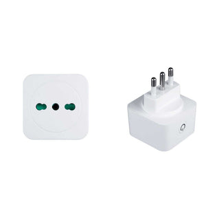MOES WiFi Smart Plug with Energy Monitor - 16A Italian Type L Socket, Works with Alexa & Google Home, App Control, Power Consumption Tracking, 3680W Heavy Duty