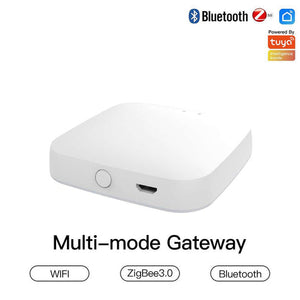 2nd Gen Smart Home Hub - Multi-Mode Gateway with ZigBee 3.0, WiFi & Bluetooth Mesh, Works with Alexa/Google Home, Universal Bridge for Lights/Sensors/Security