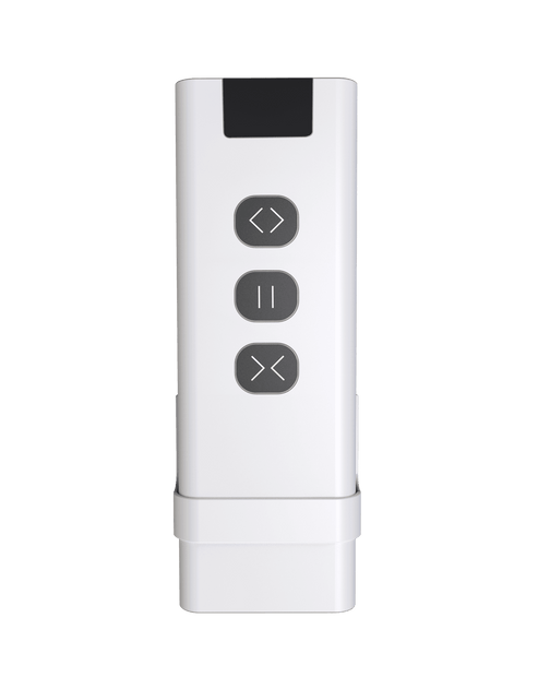 WiFi & RF433 Smart Curtain Switch - Touch Control for Blinds/Roller Shutters, Single Pole, Neutral Wire Required, Works with Alexa & Google Home, Smart Life/Tuya App (US Standard)