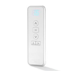 Smart RF433 Remote Emitter for WiFi/ZigBee Curtain Motors - Universal Wireless Controller, Works with Alexa/Google Home, Tuya Smart Life App, No Hub Required, DIY Timing Control (433MHz)