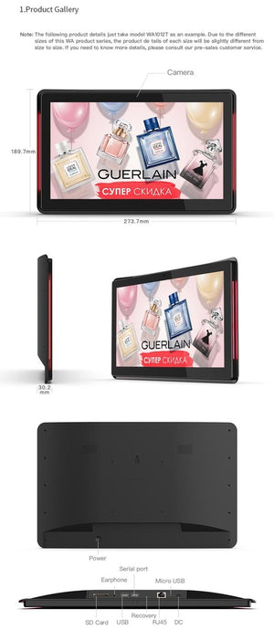 Meeting Room Booking Display System - 10.1