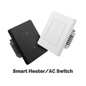 Star Ring ZigBee Smart Double Pole Heater/AC Switch - 20A High Load with Energy Monitor, 230V EU Standard, Works with Alexa & Google Home, Tuya/Smart Life App, Requires ZigBee Hub, for Water Heaters & AC Units