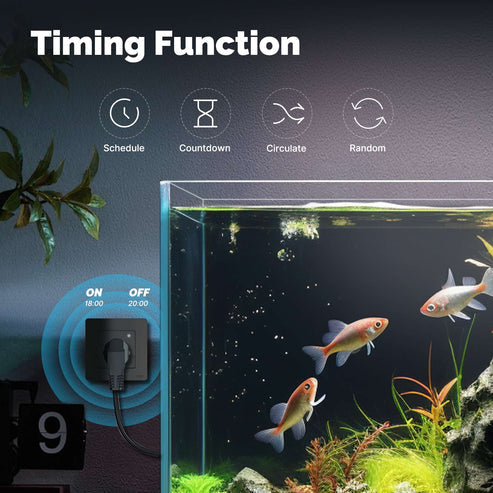 Star Ring ZigBee Smart Socket UK | Built-in Wall Outlet with Energy Monitor | Works with Alexa/Google Home/SmartThings | Hub Required | 13A 230V | Real-time Power Tracking | Schedule & Timer