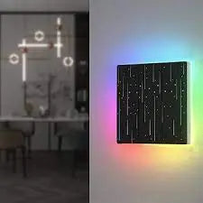 SONOFF T5-3C-86 Star Cover Plate - Ultimate Smart Touch Wall Switch Faceplate, 3 Gang Decorative Panel for T5 Series, Sleek Modern Design, Easy Snap-On Installation