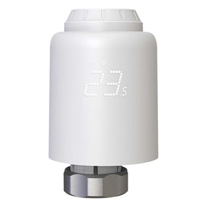 WiFi Smart Thermostatic Radiator Valve (TRV) - Programmable Heating Thermostat with Rotatable Screen, Anti-Scale Mode, Works with Alexa/Google Home, Digital Temperature Control