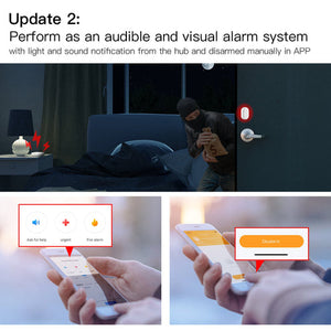 Smart Wired Multi-mode Gateway - ZigBee WiFi Bluetooth Mesh Hub with Away/Home Security Modes, Works with Alexa & Google Home, Ethernet Hub for Smart Lights/Sensors