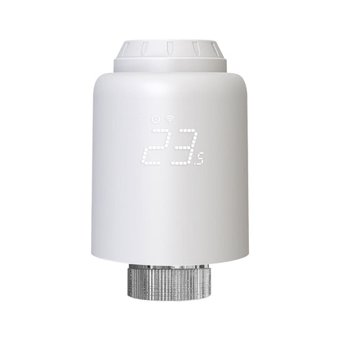 Tuya Zigbee Smart Thermostatic Radiator Valve TRV 601 - Programmable Heating Thermostat with Remote Control, Works with Alexa/Google Home, Energy Saving, Easy Install