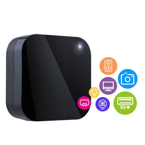 Tuya ZigBee Smart IR Remote Control - Universal Infrared Controller for AC, TV, DVD, Fan | Works with Alexa & Google Home | No Hub Required | Smart Life App | ZigBee 3.0 Hub Compatible