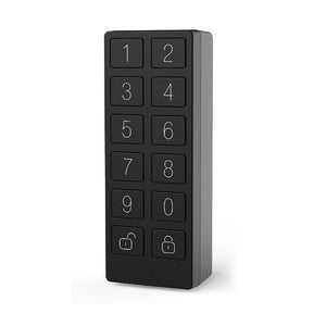 【US Version】MOES Smart Door Lock - Bluetooth APP Control with Bank-Grade AES128 Encryption & TLS Security, Remote Unlocking, Auto-Lock, Scene Linkage, Works with Alexa/Google Home (Fits Most US Doors)