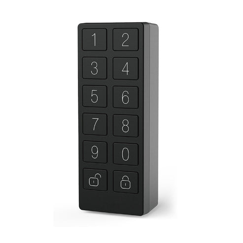 【US Version】MOES Smart Door Lock - Bluetooth APP Control with Bank-Grade AES128 Encryption & TLS Security, Remote Unlocking, Auto-Lock, Scene Linkage, Works with Alexa/Google Home (Fits Most US Doors)