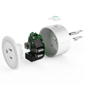 Smart Plug WiFi Outlet - US Version | No Hub Required | Works with Alexa & Google Home | Energy Monitoring | Timer & Schedule | 15A/1875W | 2.4GHz WiFi | Remote Control via App