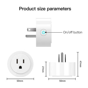 WiFi Smart Plug with Brightness Control - US Version | Dimmable Outlet with Timer & Scheduling | Works with Alexa & Google Home | No Hub Required | 2.4GHz WiFi | 15A/1875W | Remote App Control
