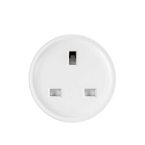 WiFi Smart Plug UK Version, Smart Socket with Energy Monitoring, Works with Alexa & Google Home, 15A/3680W, No Hub Required, Remote Control via App, Timer & Schedule, 2.4GHz WiFi Only
