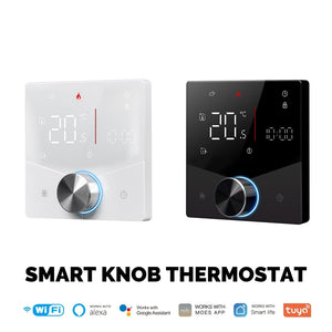 WiFi Smart Thermostat Temperature Controller - for Water Boiler, Electric & Gas Heating Systems, Floor Heating | Works with Alexa/Google Home | Programmable Schedule, App Control, Energy Saving (120V/240V)
