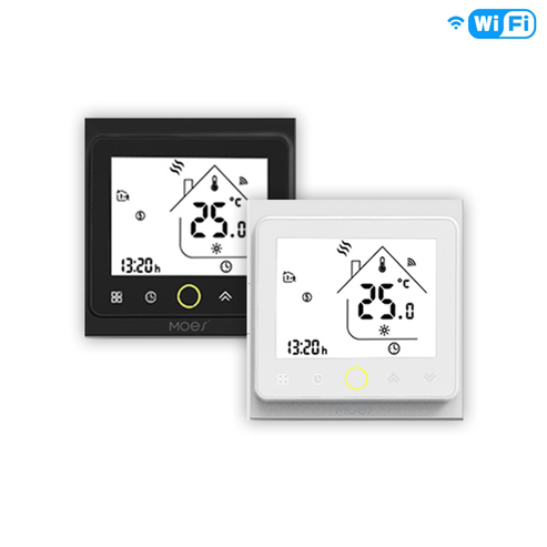 WiFi Smart Thermostat - BHT 002 Programmable Temperature Controller for Water Floor Heating/Electric Heating/Water & Gas Boiler, LCD Touch Screen, Works with Alexa & Google Home