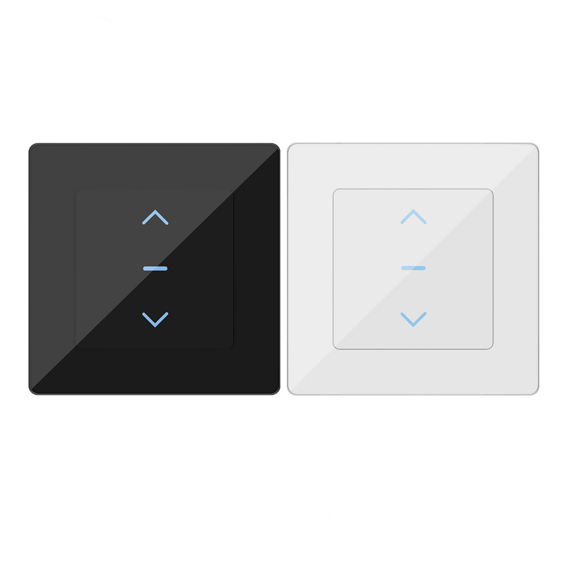 Smart WiFi Curtain Switch - Touch Control for Motorized Curtains & Roller Blinds, Works with Alexa/Google Home, App Remote Control, Timer & Voice Command, No Hub Required, CE Certified (EU Version)