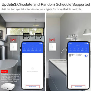 ZigBee Smart Boiler Touch Switch – Water Heater Switch, 20A 230V, Single Pole, Neutral Wire Required, EU Version, Works with Alexa, Google Home & SmartThings, Hub Required, App Control & Timer