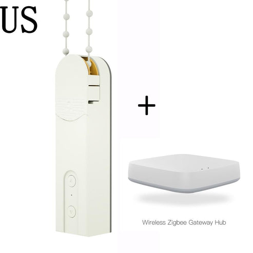 ZigBee Smart Motor for Roller Blinds/Shades – DIY Motorized Drive, AM43 Compatible, 2MQTT Setup, Works with Alexa/Google Home, No Hub Required (Battery-Powered, Easy Installation)