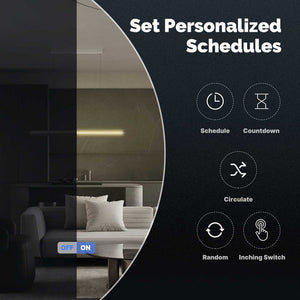 ZigBee Smart Light Switch - Touch Glass Panel, Neutral Wire Required, Works with Alexa/Google/SmartThings, 3-Way Compatible, US Standard, Hub Required