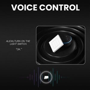 ZigBee Smart Light Switch & Scene Controller - Star Ring Design, Neutral Wire Required, 2 Switches Association, Works with Alexa/Google/SmartThings, Hub Required